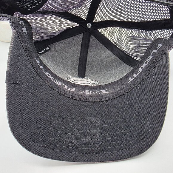 Travis Mathew The Member 2022 Snapback Hat Gray Mesh Adjustable Trucker Cap - Picture 8 of 9